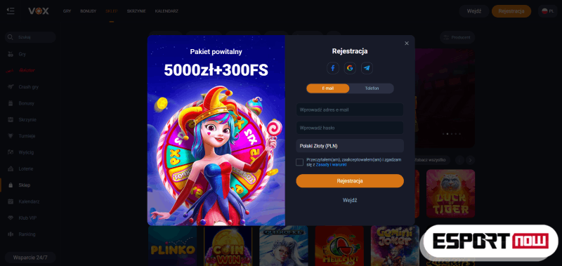 VOX Casino - Przewodnik po nowoczesnym kasynie online VOX Casino - Przewodnik po nowoczesnym kasynie online